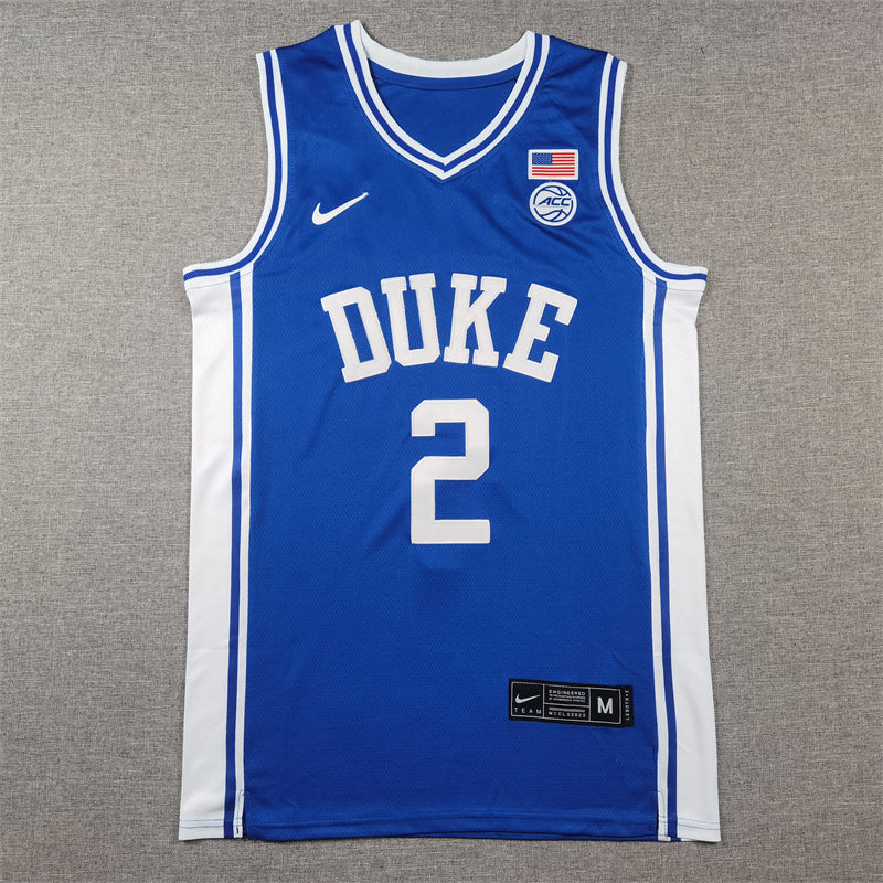 Duke Blue Devils Cooper Flagg #2 Legend Retro College Jersey