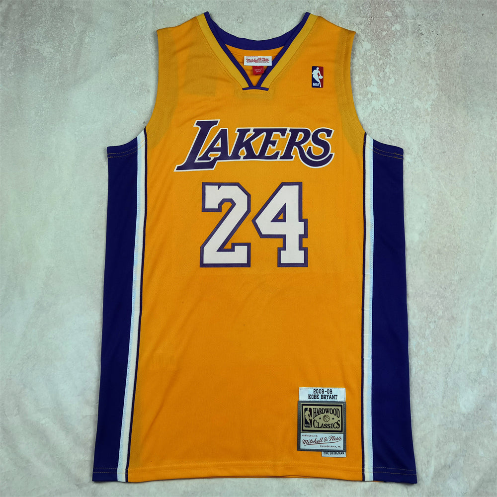 Los Angeles Lakers Kobe Bryant 2008-09 Hardwood Classics Jersey - Gold
