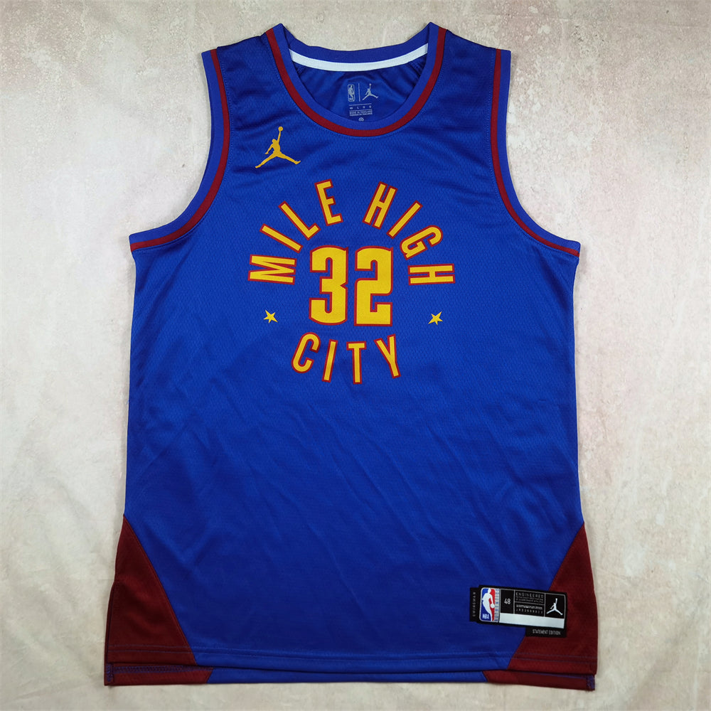 Denver Nuggets City Edition Mile High Blue Jersey