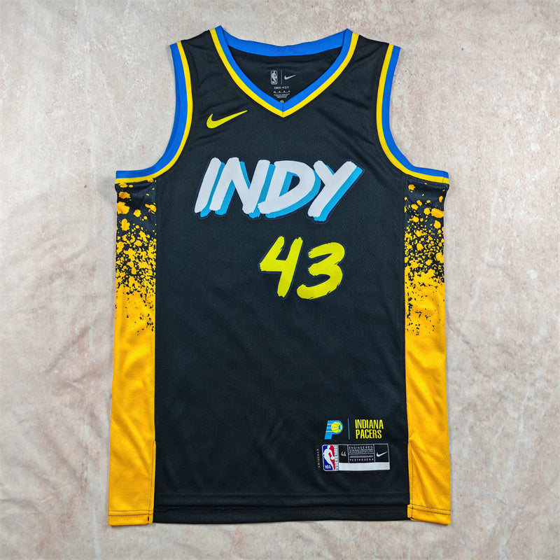 Indiana Pacers City Edition (Black/Yellow)