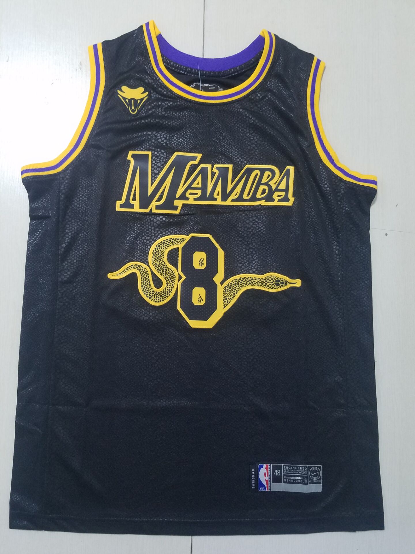 Mamba Tribute Jersey Black Edition