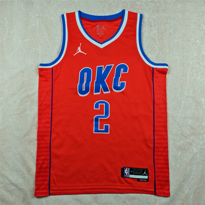 Oklahoma City Thunder City Edition Jersey