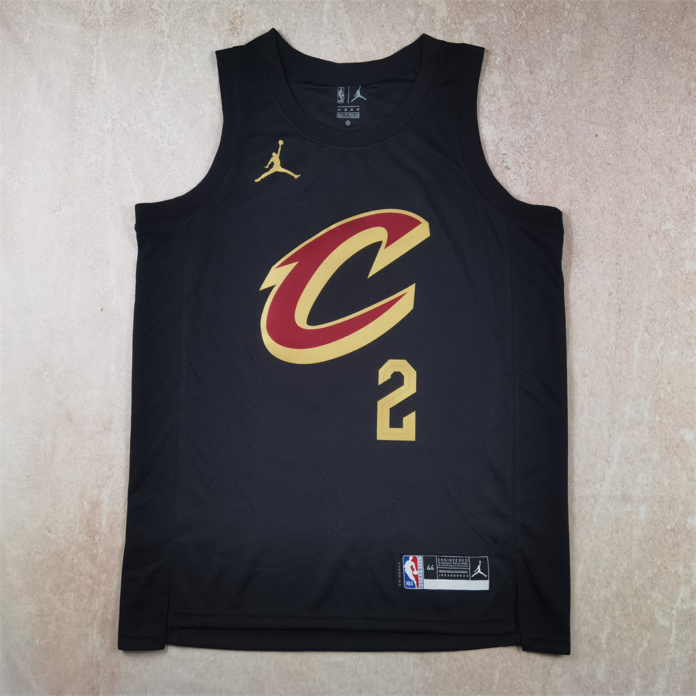 Cleveland Cavaliers Statement Black Jersey Kyrie Irving Era