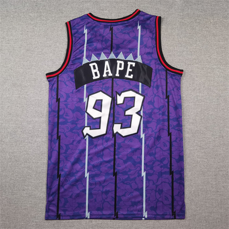 Raptors BAPE #93 1998 Retro Edition Purple Black