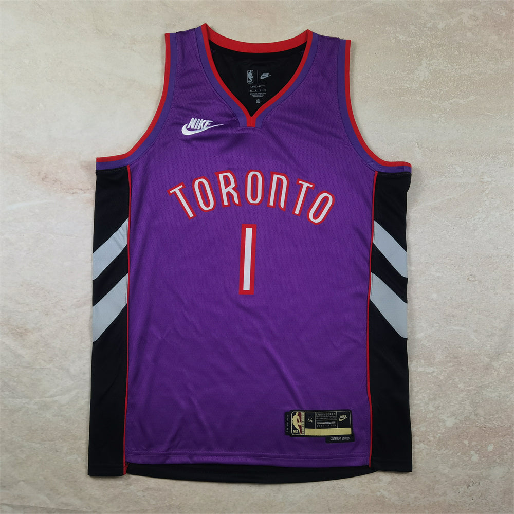 Toronto Raptors Vince Carter #15 1998 Purple Retro Edition