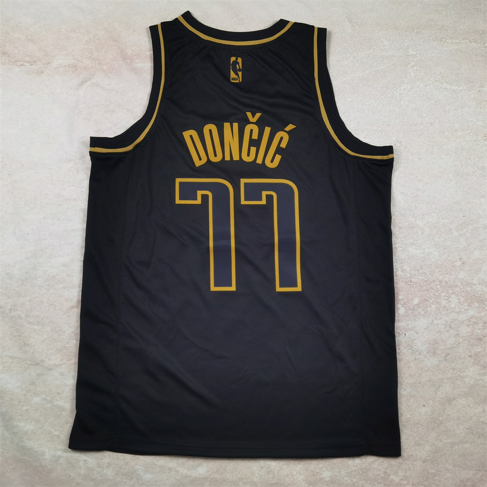 Los Angeles Lakers 2023-24 Golden Edition Black & Gold Jersey