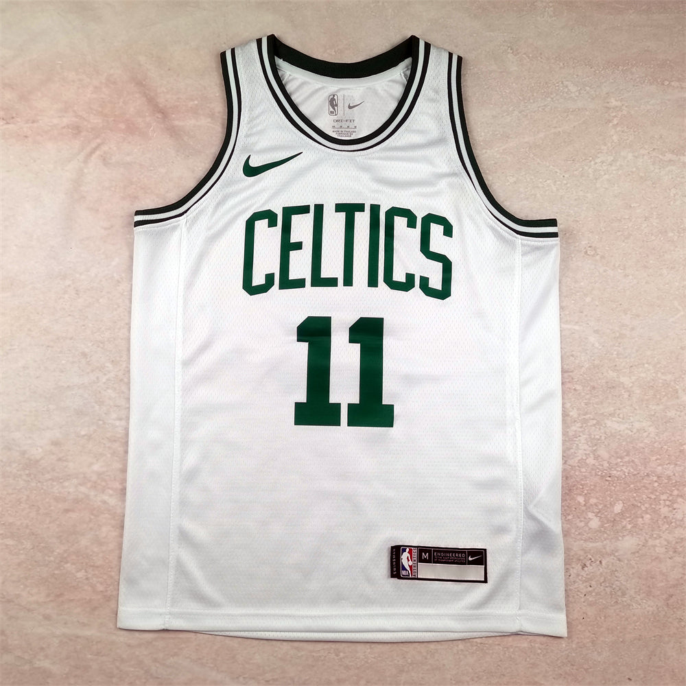 Boston Celtics 2023-24 Association Edition White & Green Jersey