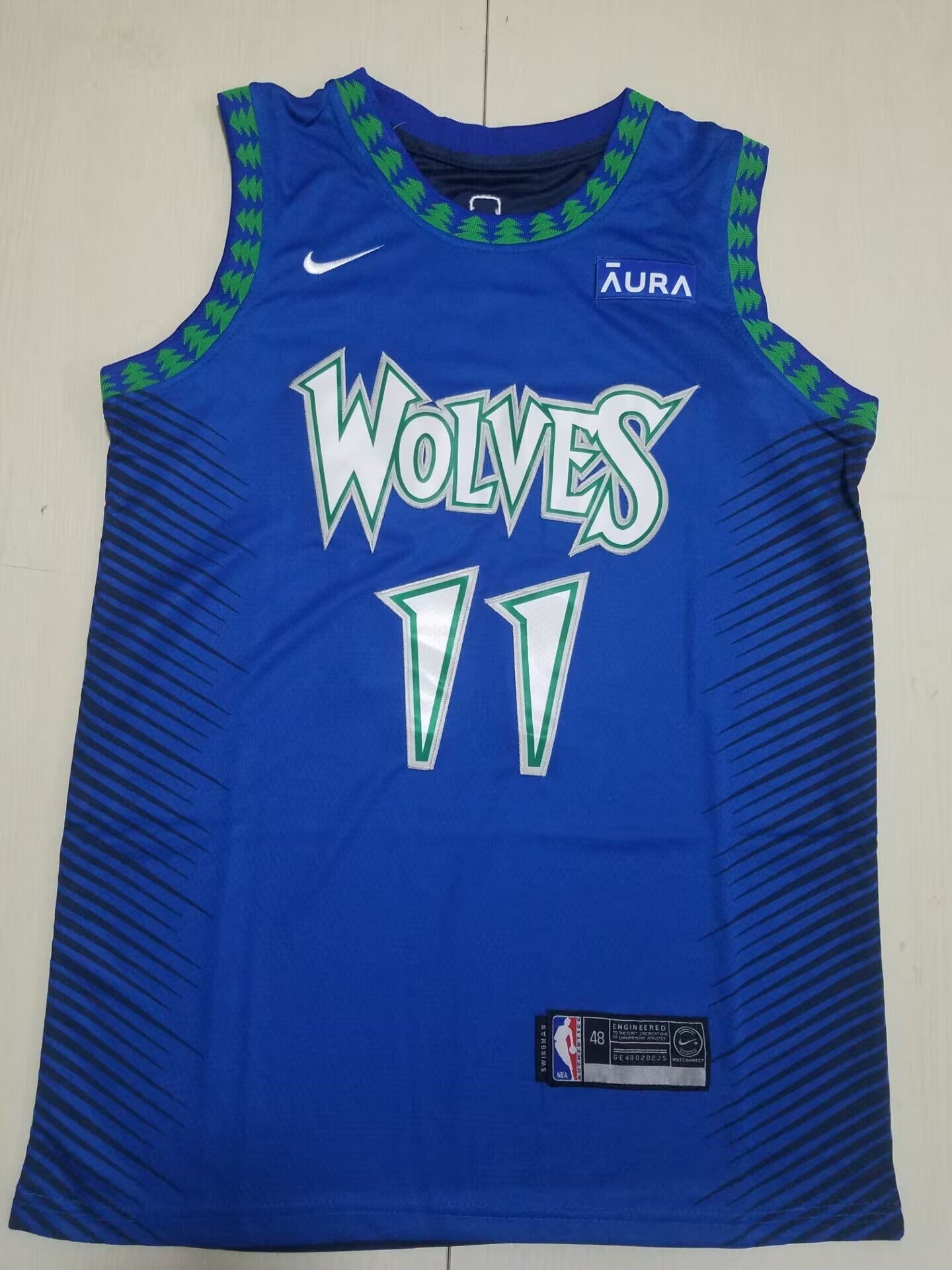 Minnesota Timberwolves 2024 City Edition Blue Green