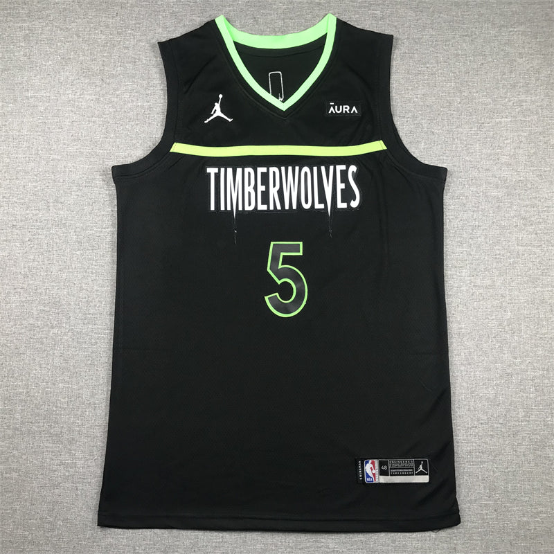 Minnesota Timberwolves 2024 City Edition Black & Neon Green