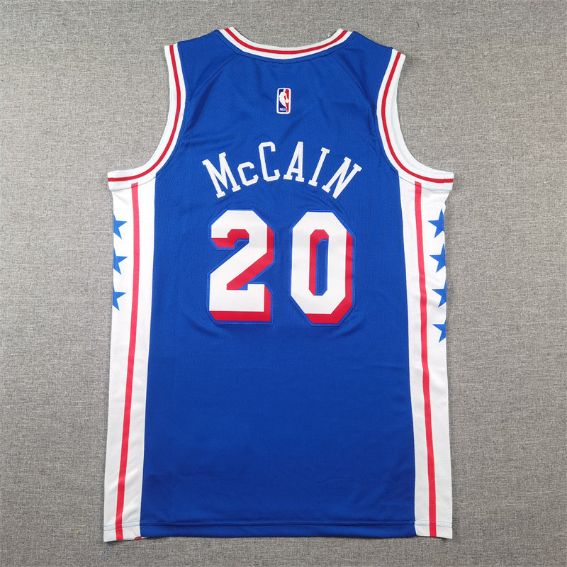 Philadelphia 76ers 2023-24 Association Edition Blue Jersey