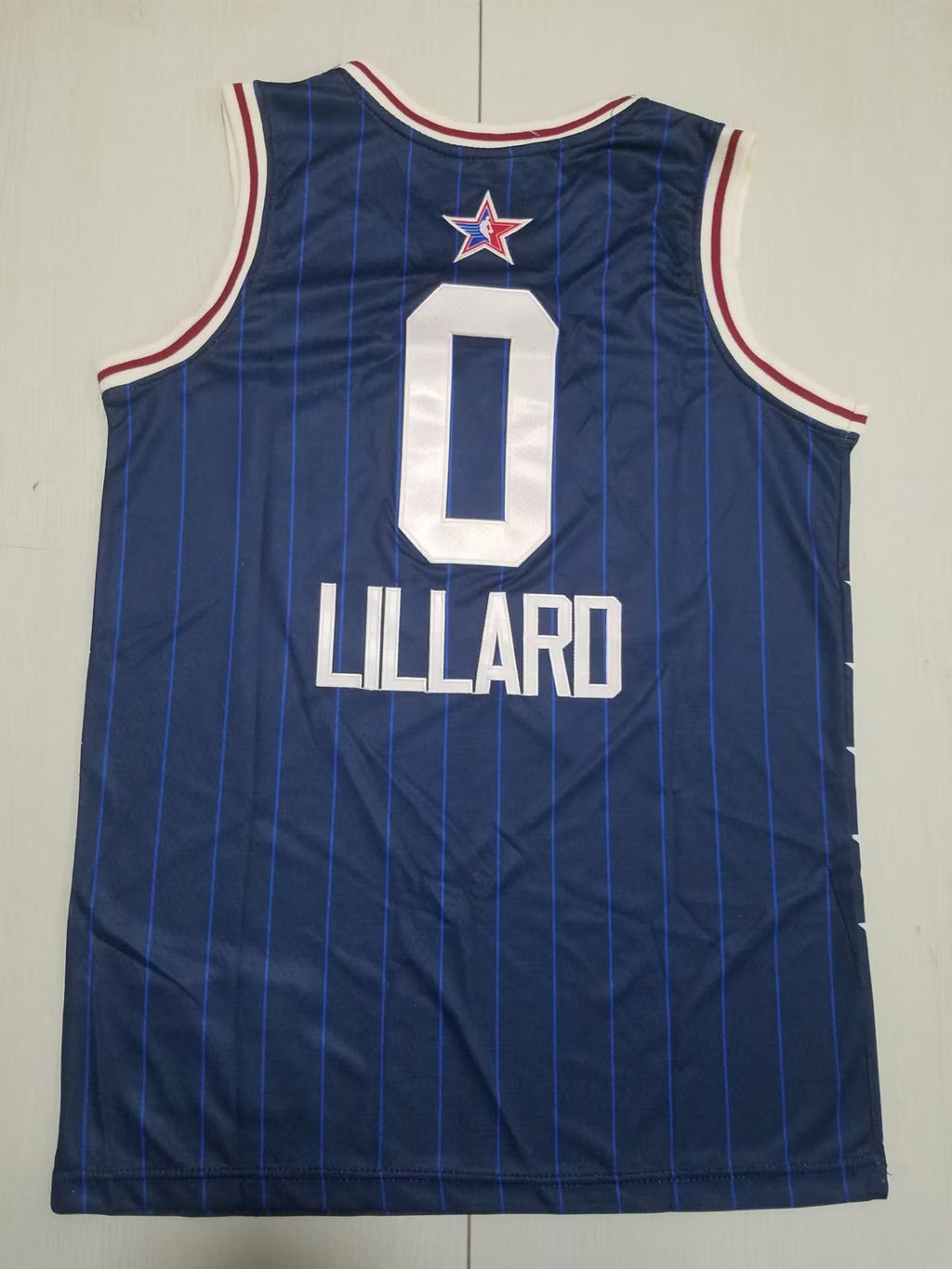All-Star 2024 73rd Annual Edition Navy and White - #0 Lillard