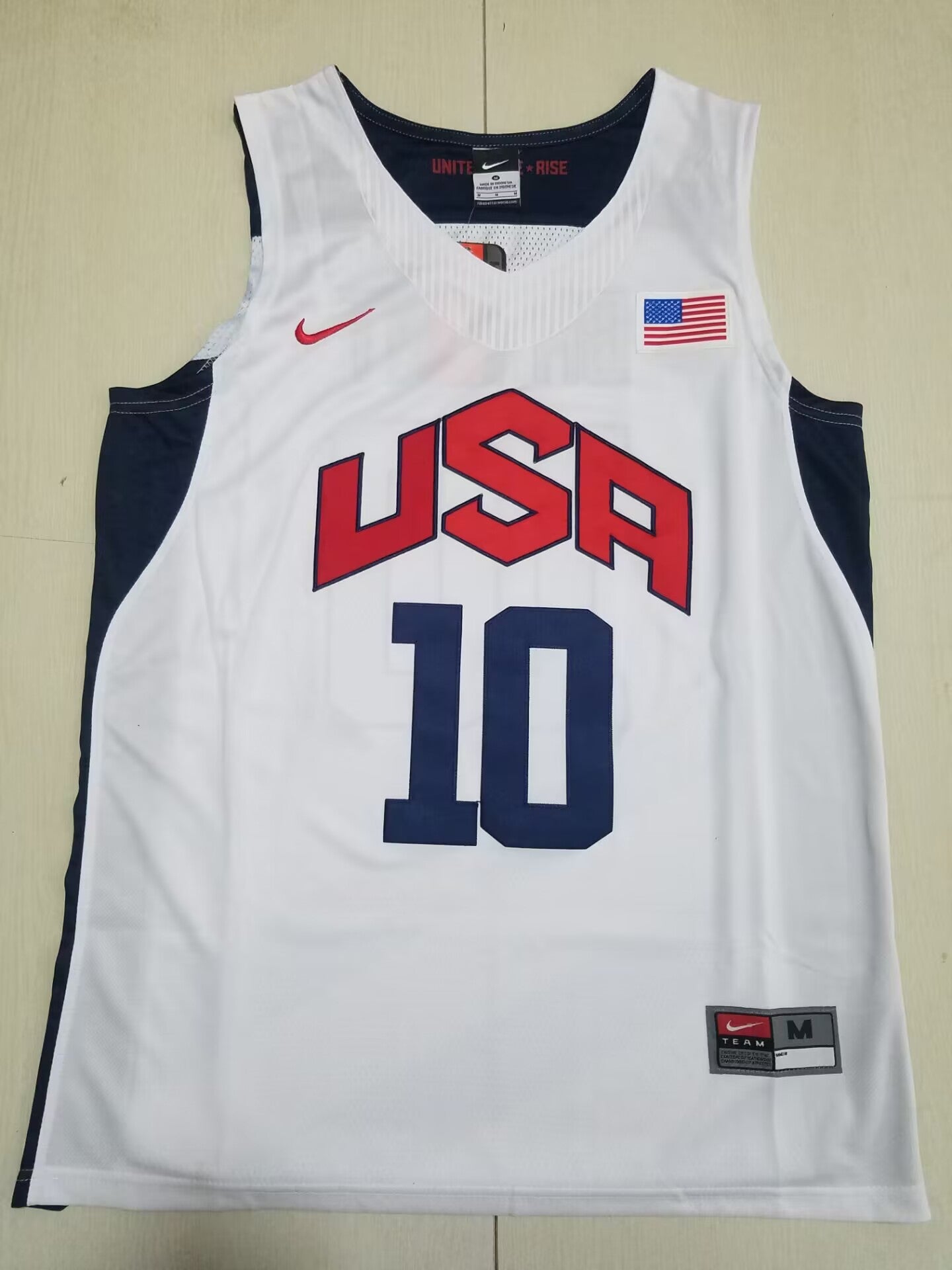 Team USA 2008 Olympic Edition White & Navy Jersey