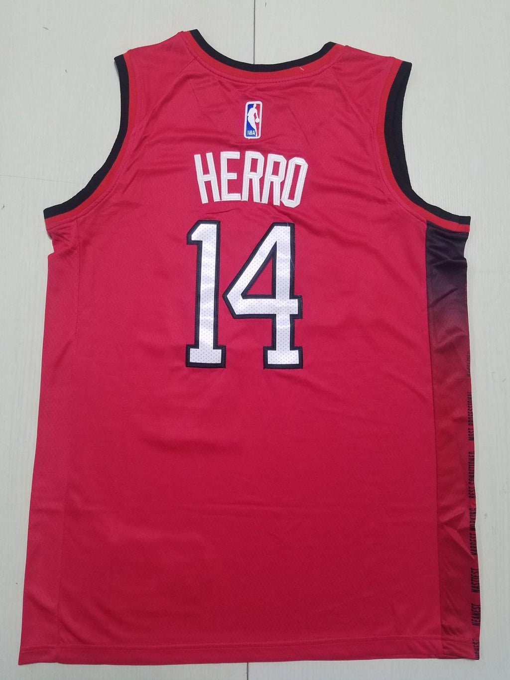 Miami Heat 2023-24 Heat Culture City Edition Red Jersey