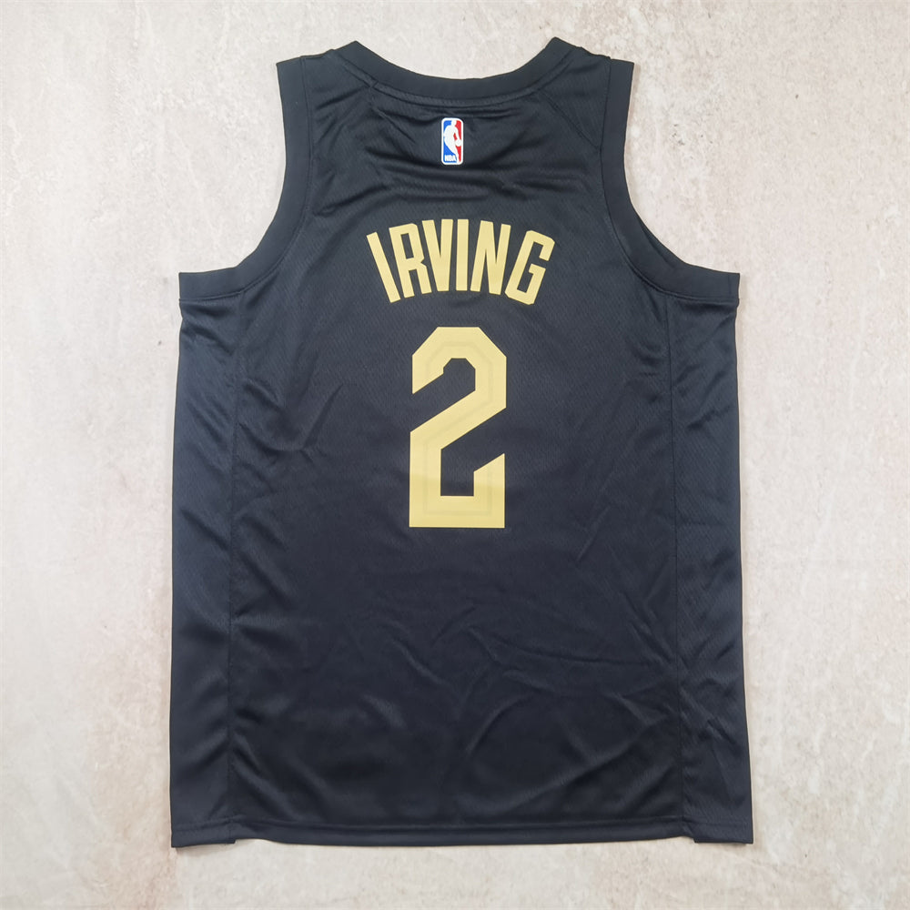 Cleveland Cavaliers Statement Black Jersey Kyrie Irving Era