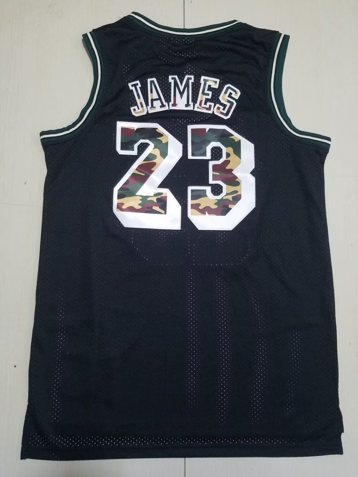Lakers Camo Edition LeBron James #23 - Black & Camo