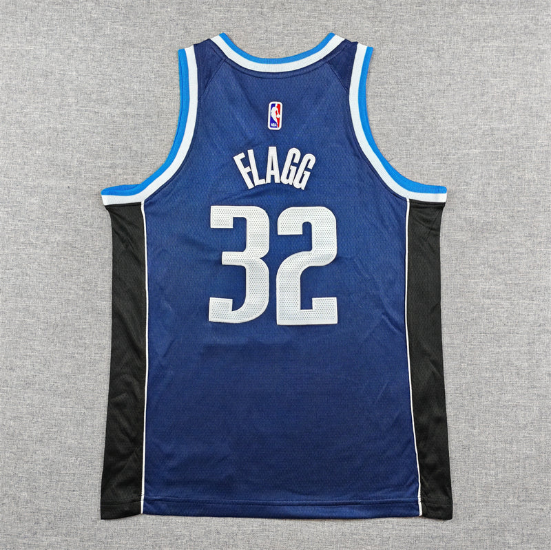 Dallas Mavericks Statement Edition Jersey (Navy/Blue Trim)