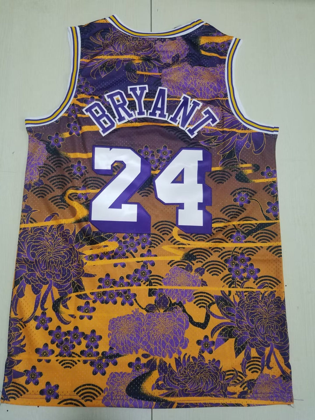 1996-97 Lakers Lunar New Year Edition Kobe Bryant #24 (Purple/Gold)