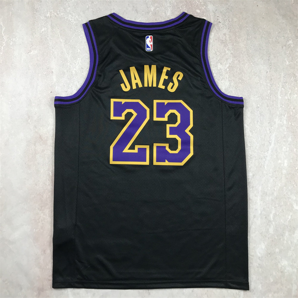 2024 Lakers City Edition Black and Purple