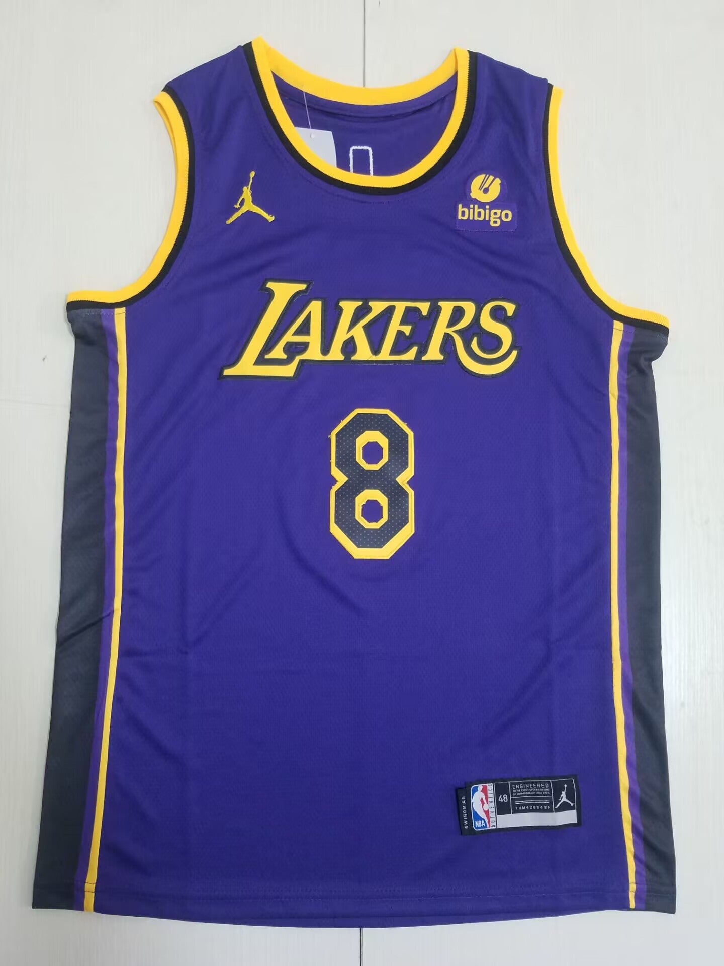 Los Angeles Lakers 2024 Icon Edition Purple & Yellow Jersey
