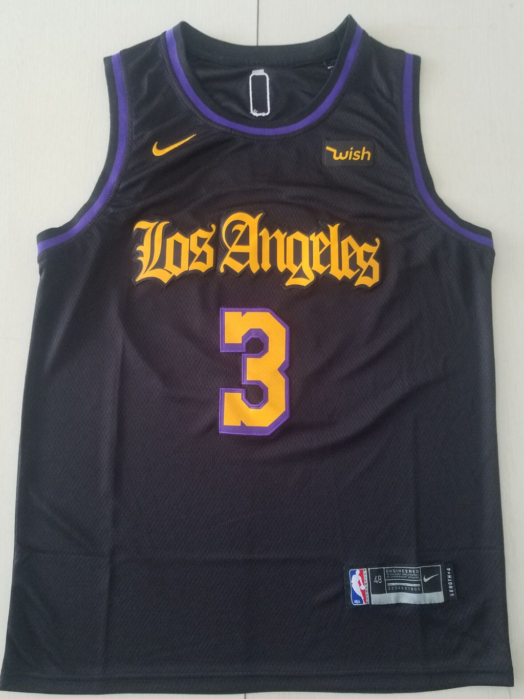2020-21 Lakers City Edition (Black/Gold)