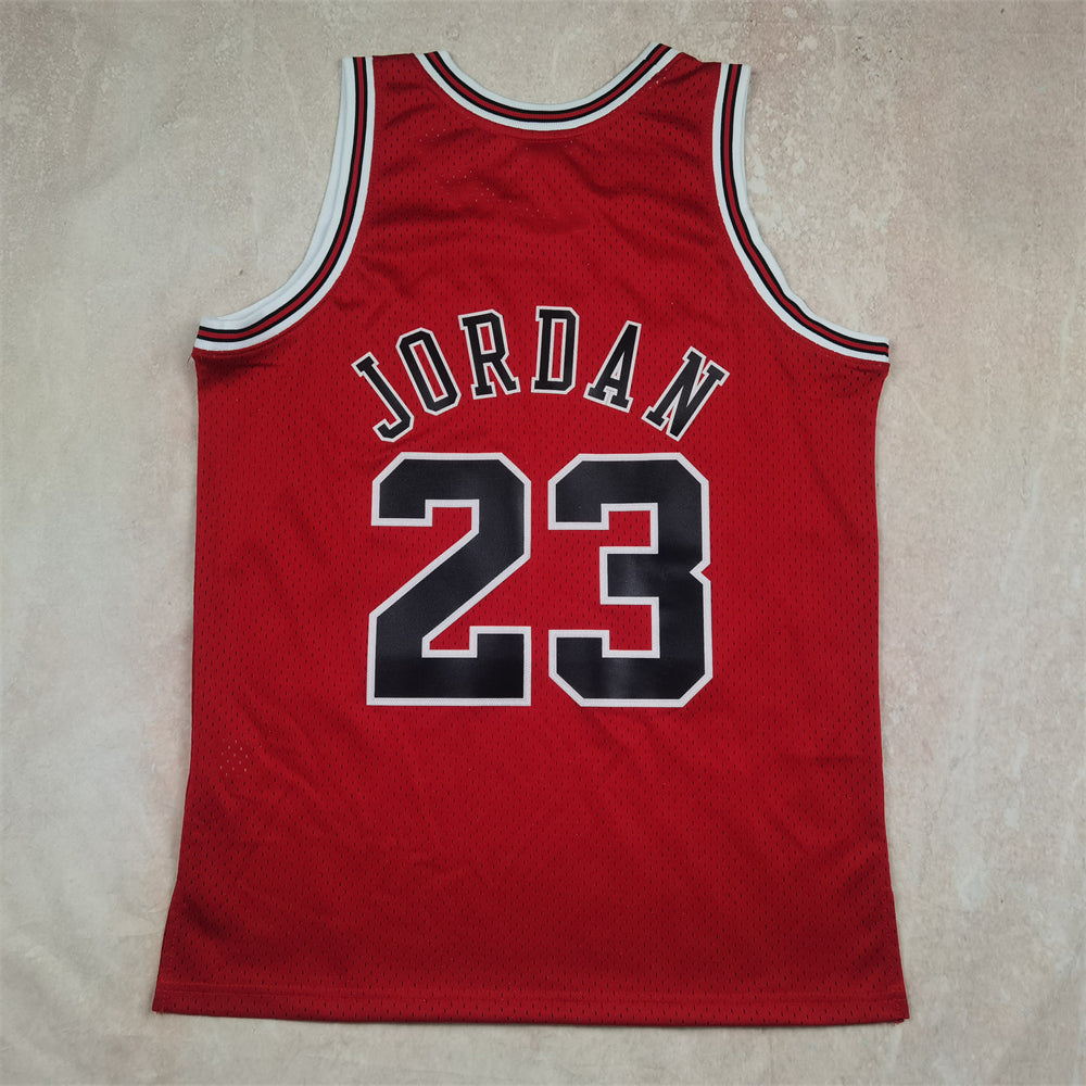 Chicago Bulls Michael Jordan 1997-98 NBA Finals Red Jersey