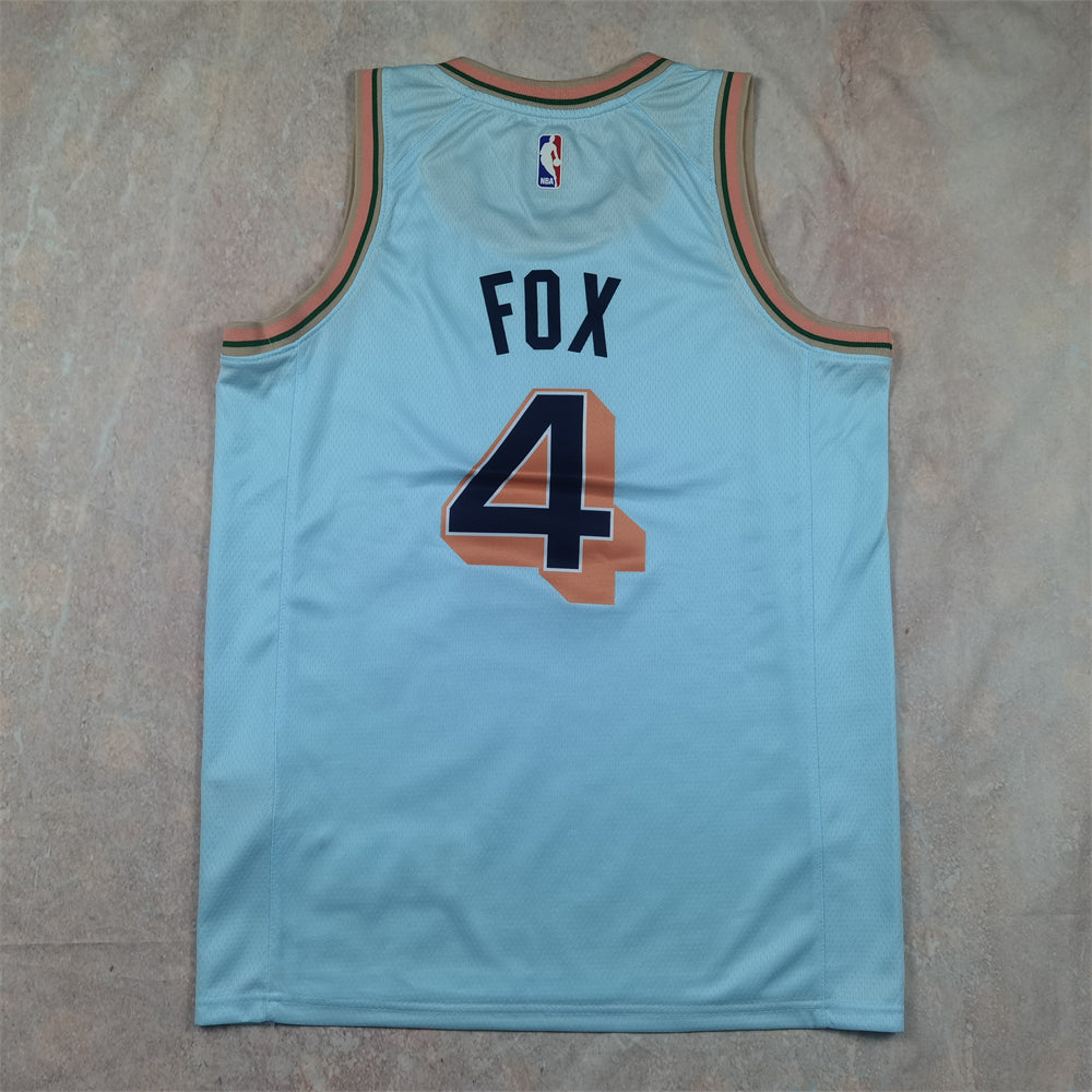 San Antonio Spurs 2024 City Edition White and Orange