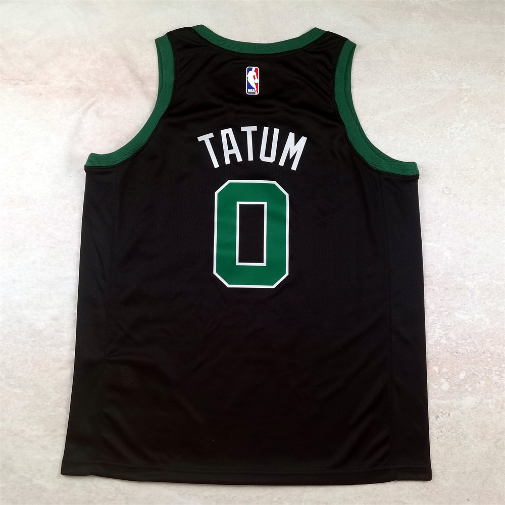 Boston Celtics 2023-24 Statement Edition Black & Green Jersey