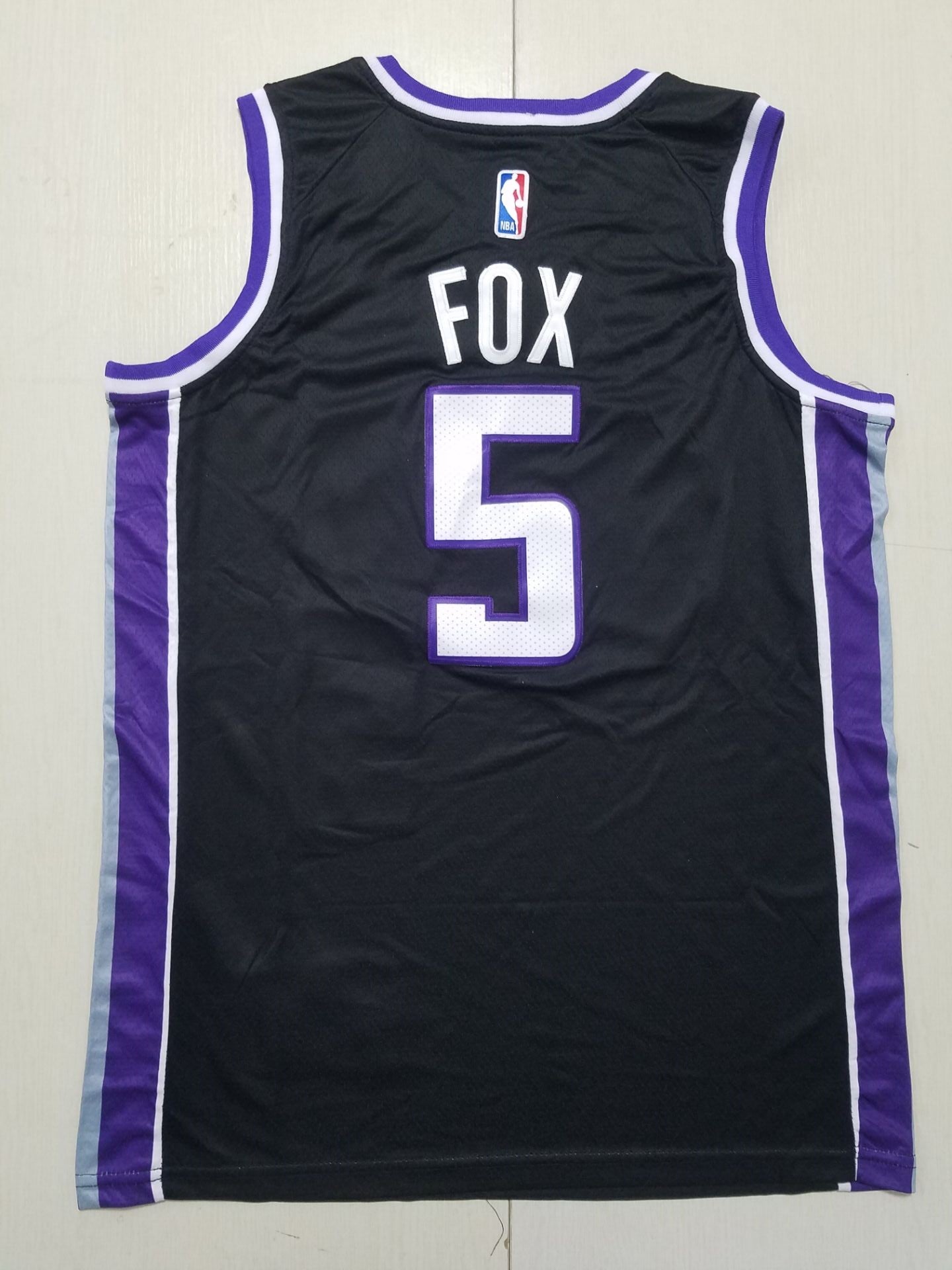 Sacramento Kings 2023 City Edition Black & Purple Jersey