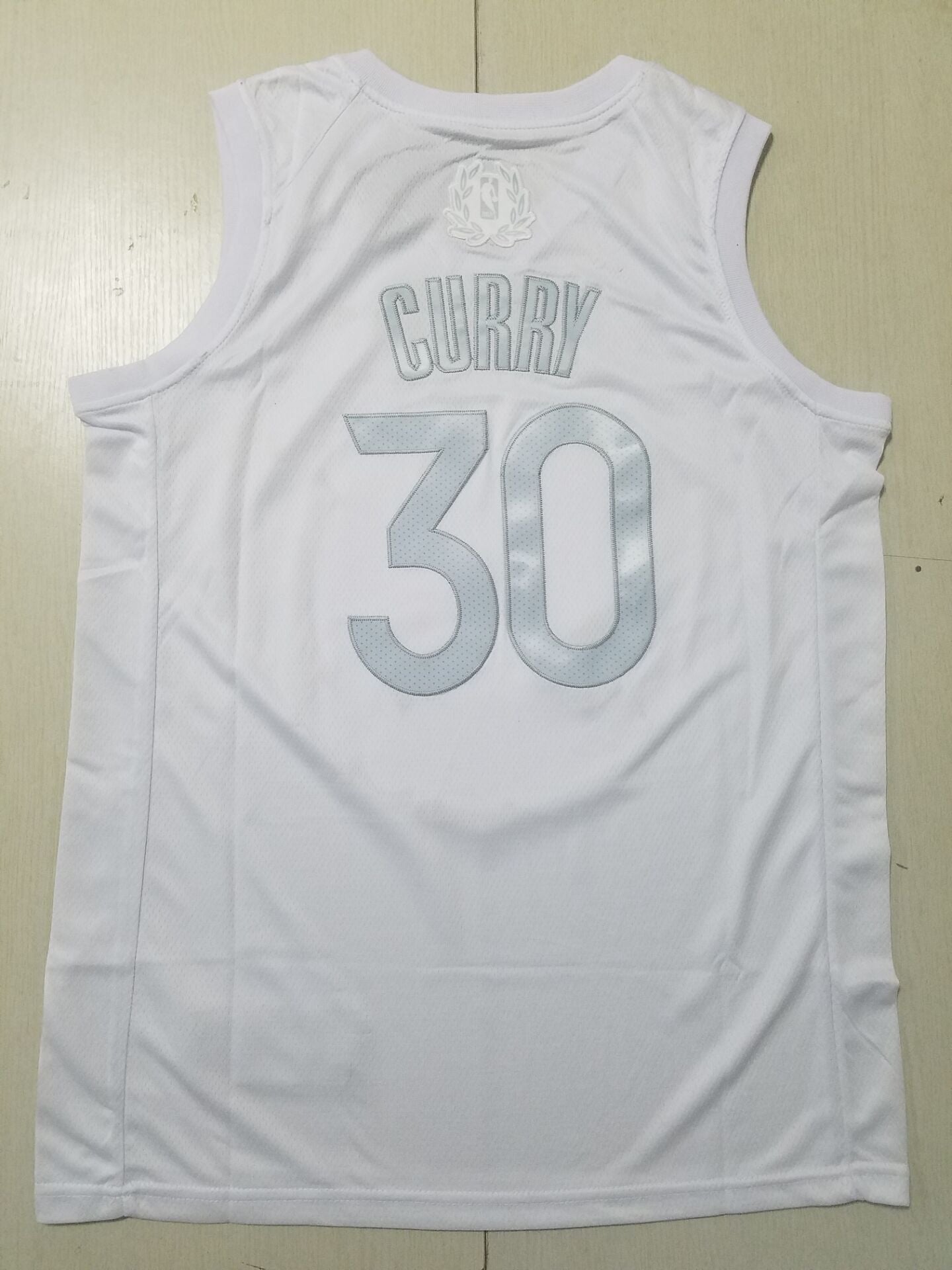 Golden State Warriors Steph Curry MVP White Jersey