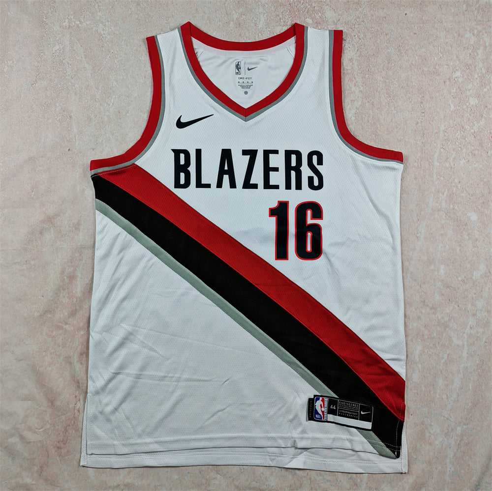 Portland Trail Blazers White Association Edition Jersey