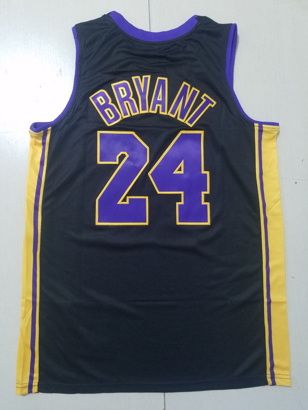 Kobe Bryant 2009-10 Lakers Finals Jersey Black