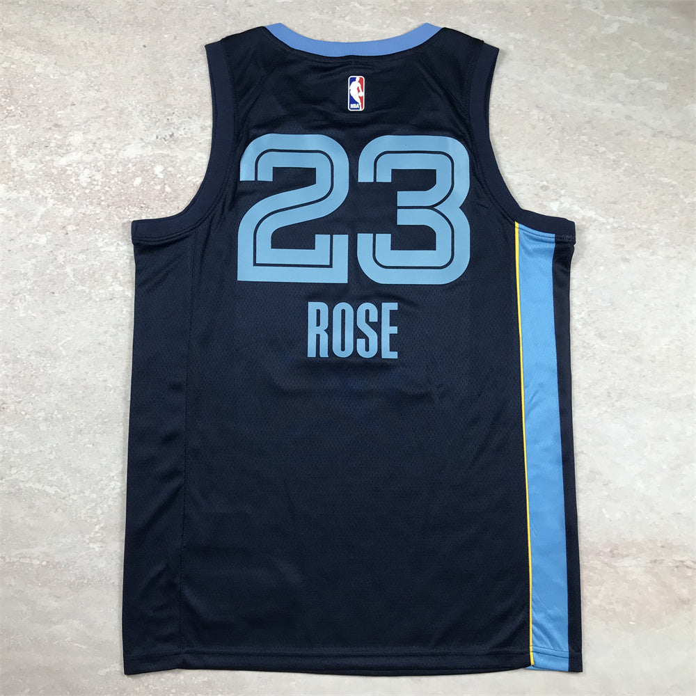 2024 Grizzlies Icon Edition Navy and Sky Blue