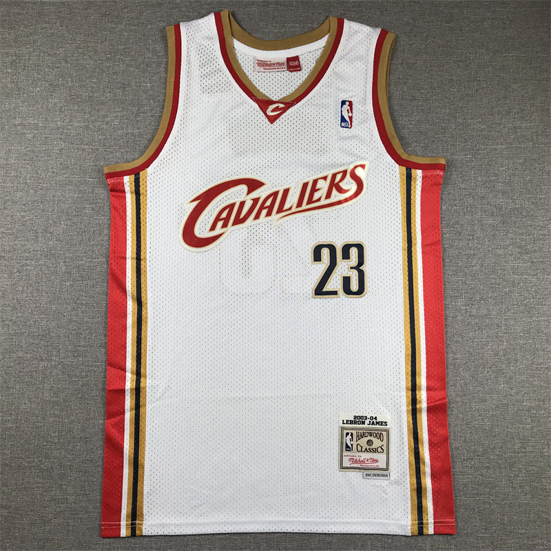 Cavaliers LeBron James #23 2003-04 Hardwood Classics Jersey