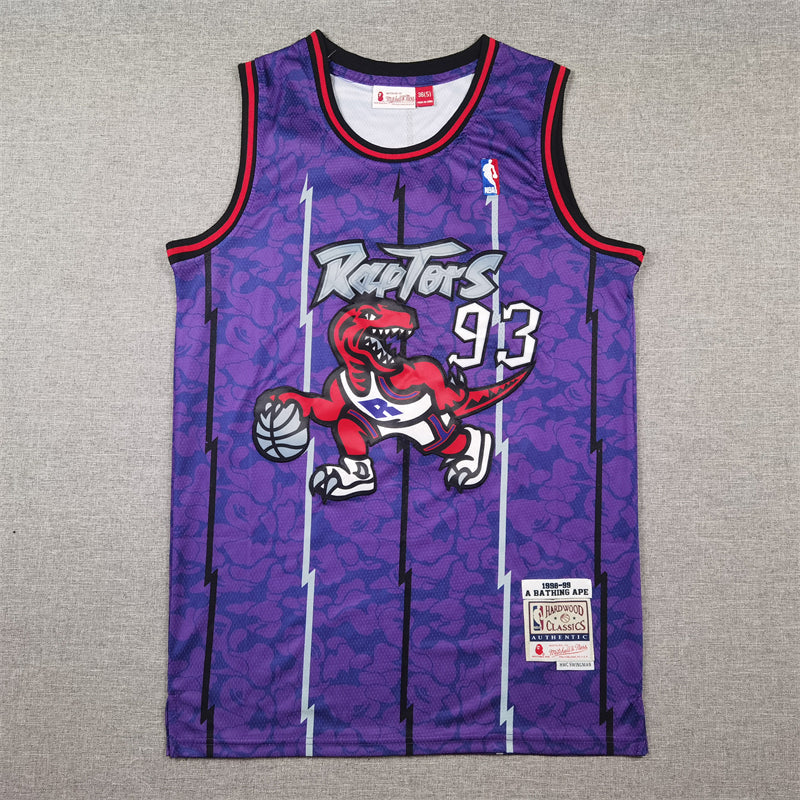 Raptors BAPE #93 1998 Retro Edition Purple Black
