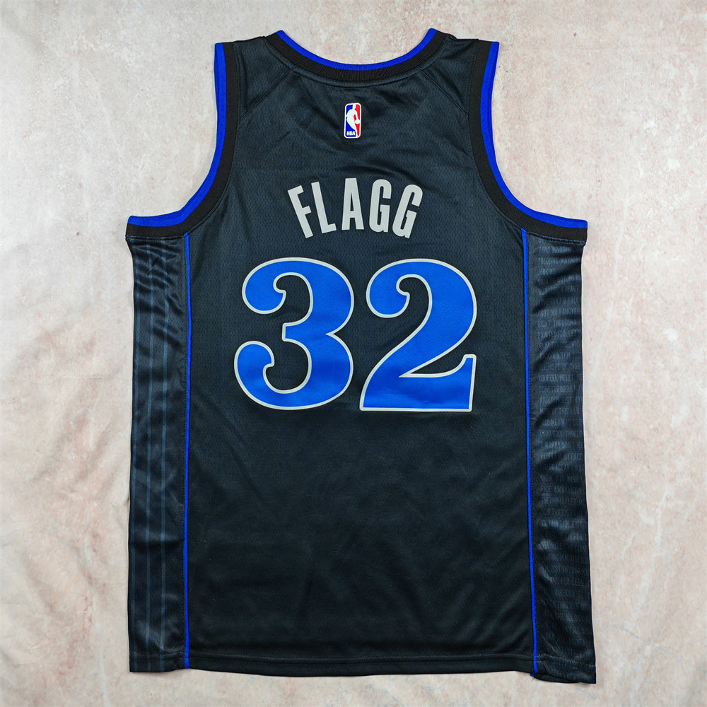 Dallas Mavericks City Edition Jersey (Black/Blue)