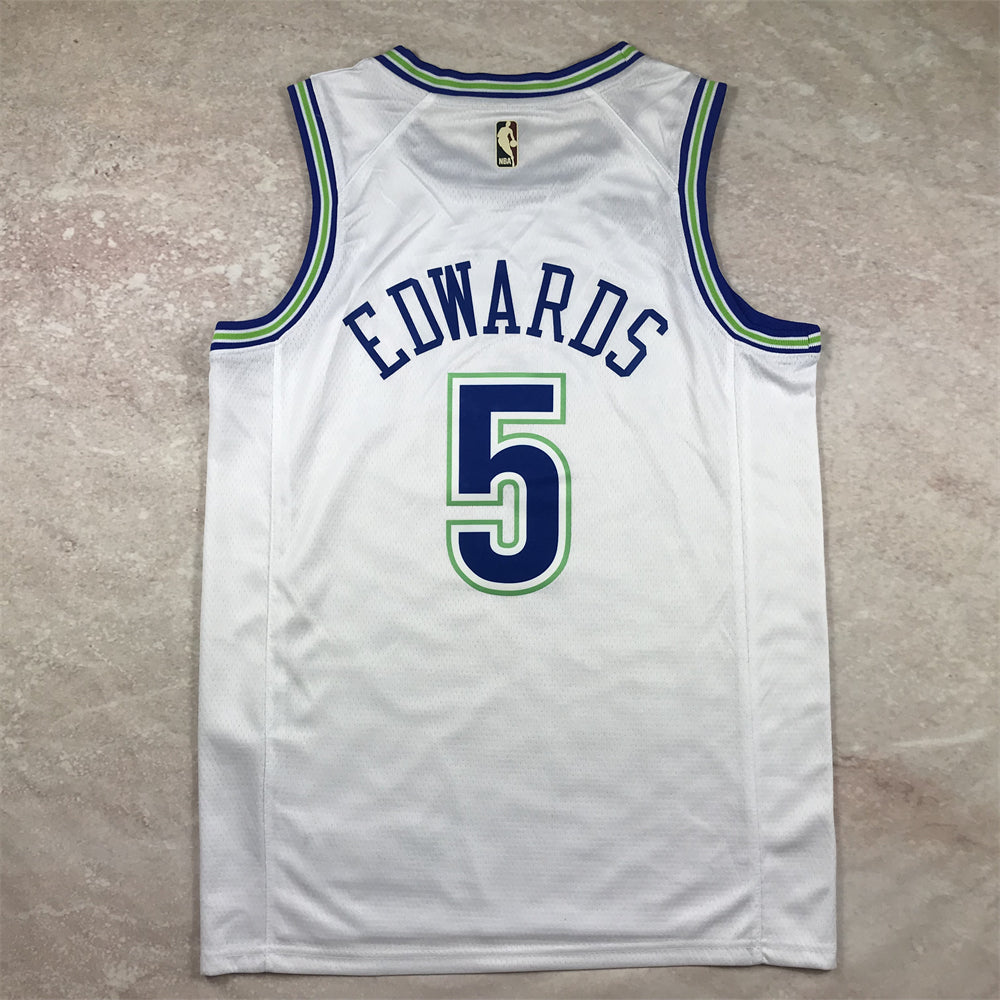 Minnesota Timberwolves 2023-24 Classic Edition White Blue