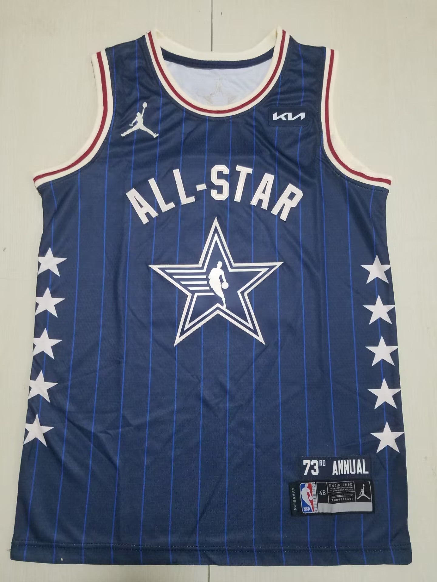 All-Star 2024 73rd Annual Edition Navy and White - #0 Lillard