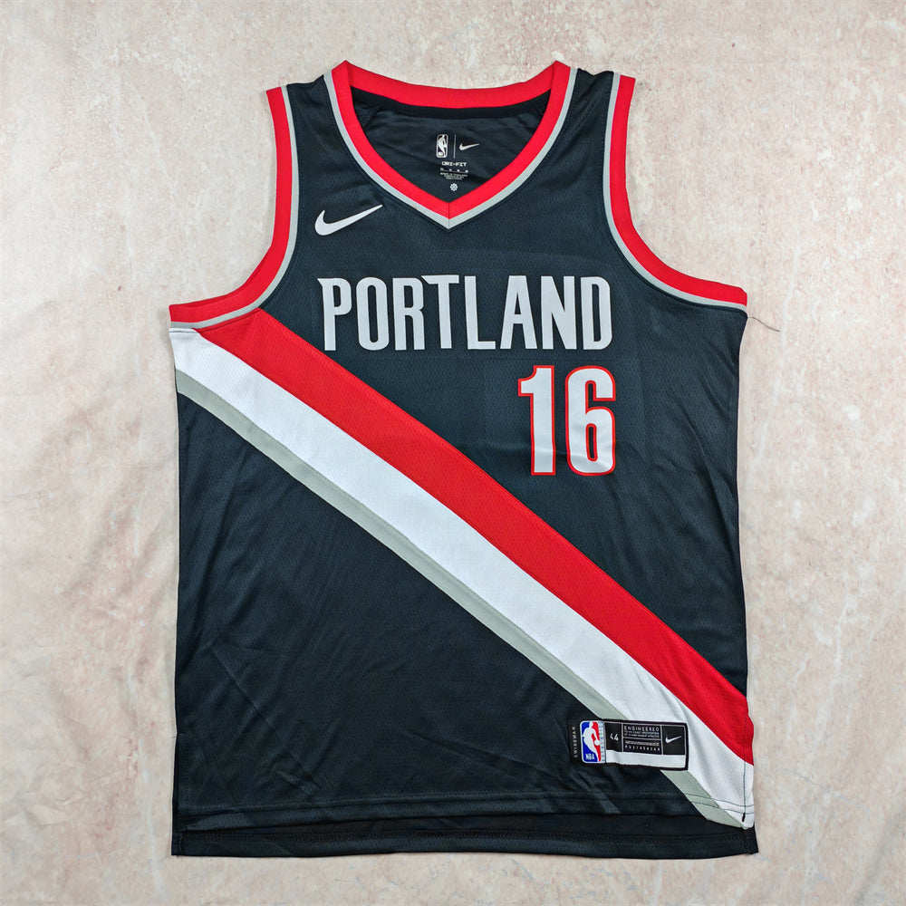 Portland Trail Blazers Icon Edition Jersey (Black)