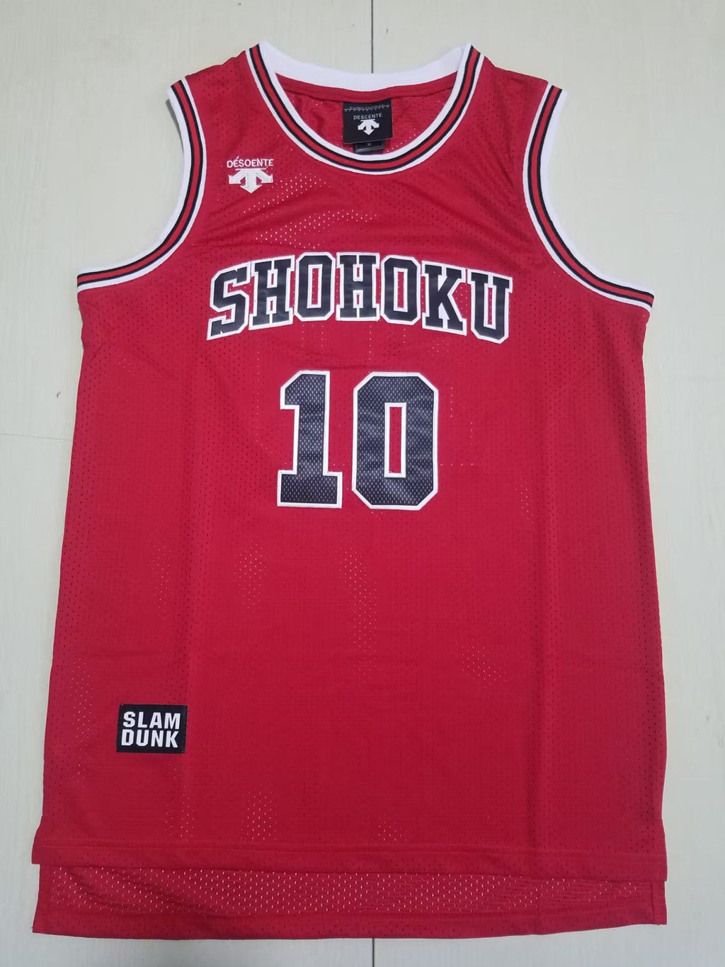 Shohoku Hanamichi Sakuragi #10 Slam Dunk Edition Red