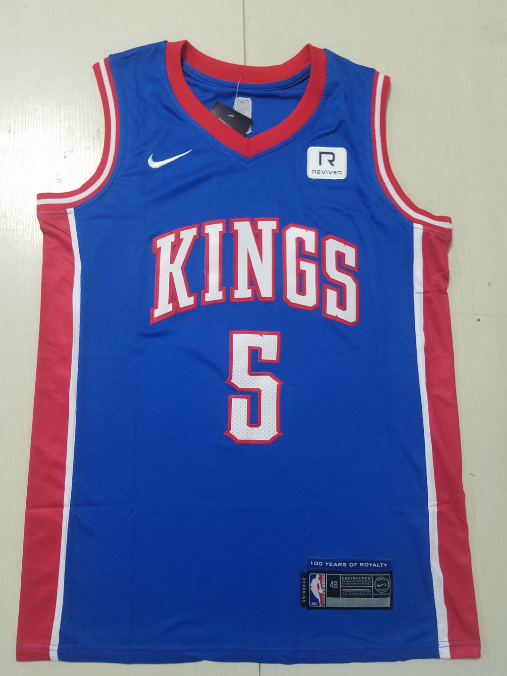 Sacramento Kings City Edition Royal Blue Jersey