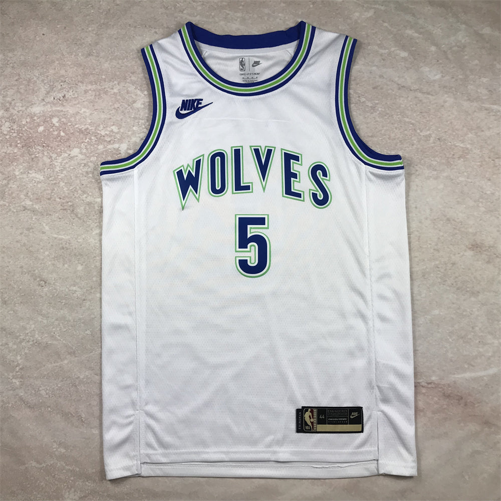 Minnesota Timberwolves 2023-24 Classic Edition White Blue