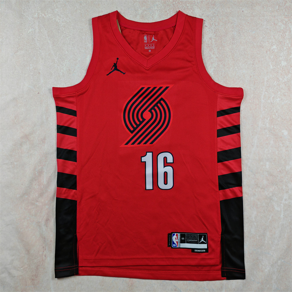 Portland Trail Blazers Statement Edition Jersey (Red)