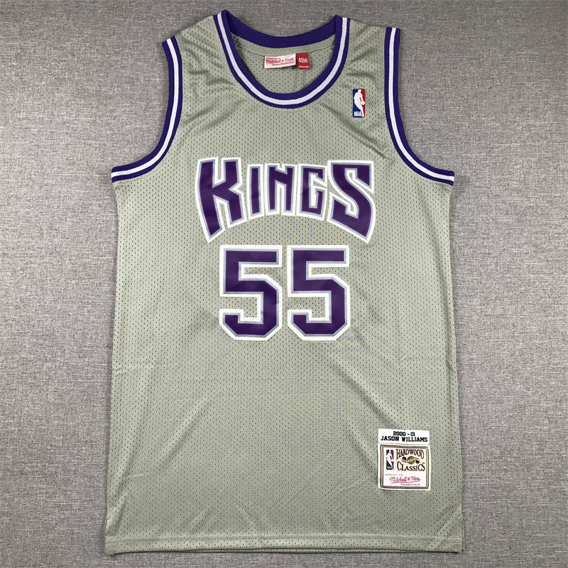 Kings Jason Williams #55 2000-01 Hardwood Classics Jersey