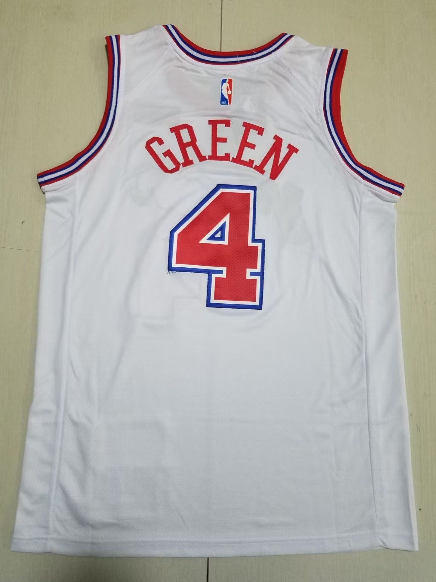 Rockets 2023-24 H-Town City Edition White Jersey