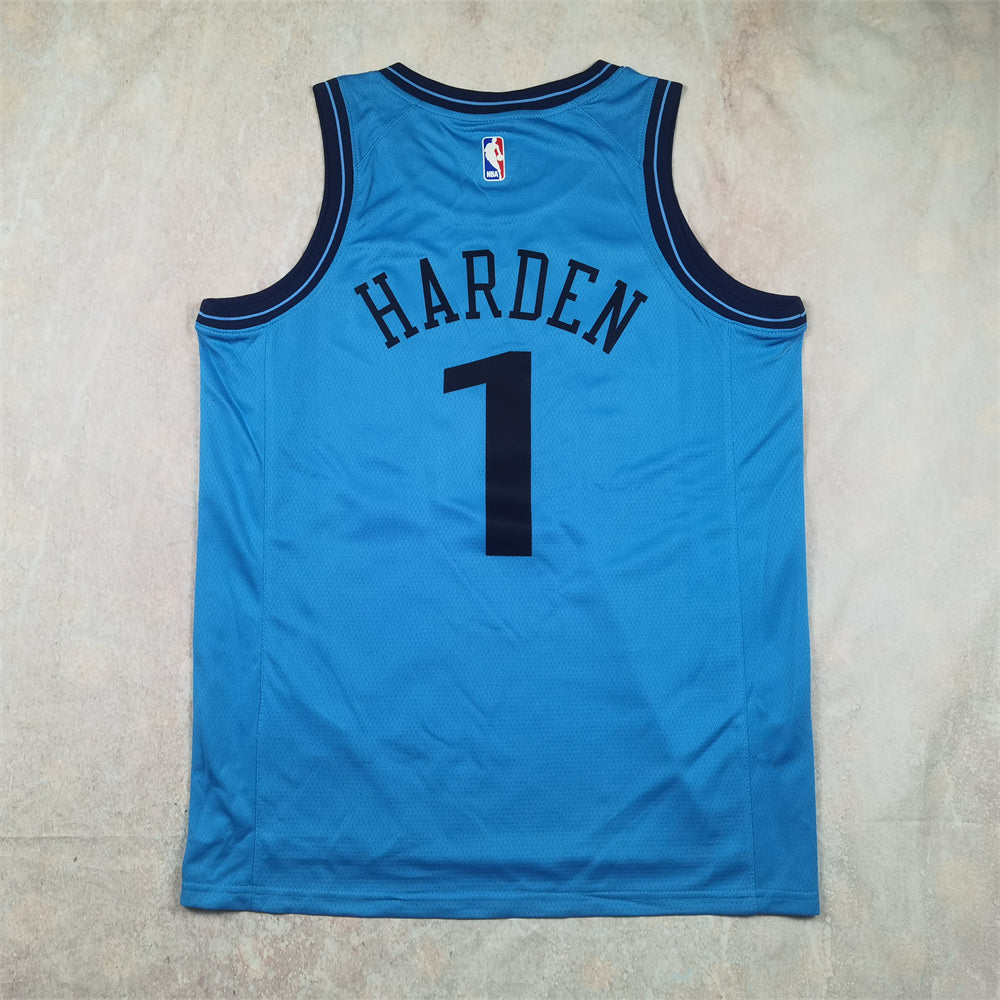 Clippers 2023-24 City Edition Light Blue Jersey