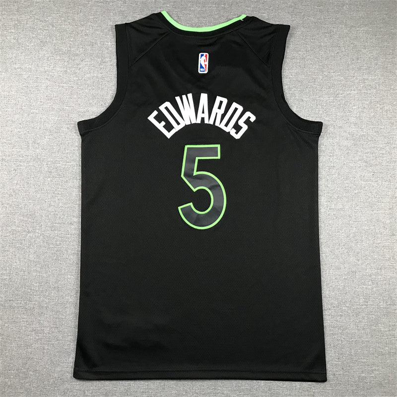 Minnesota Timberwolves 2024 City Edition Black & Neon Green
