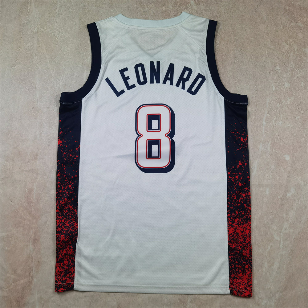 Team USA 2024 Standard Edition White & Navy Jersey