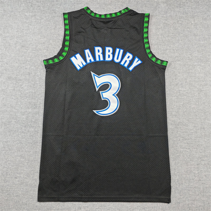 Timberwolves 1997-98 Retro Edition Black Green