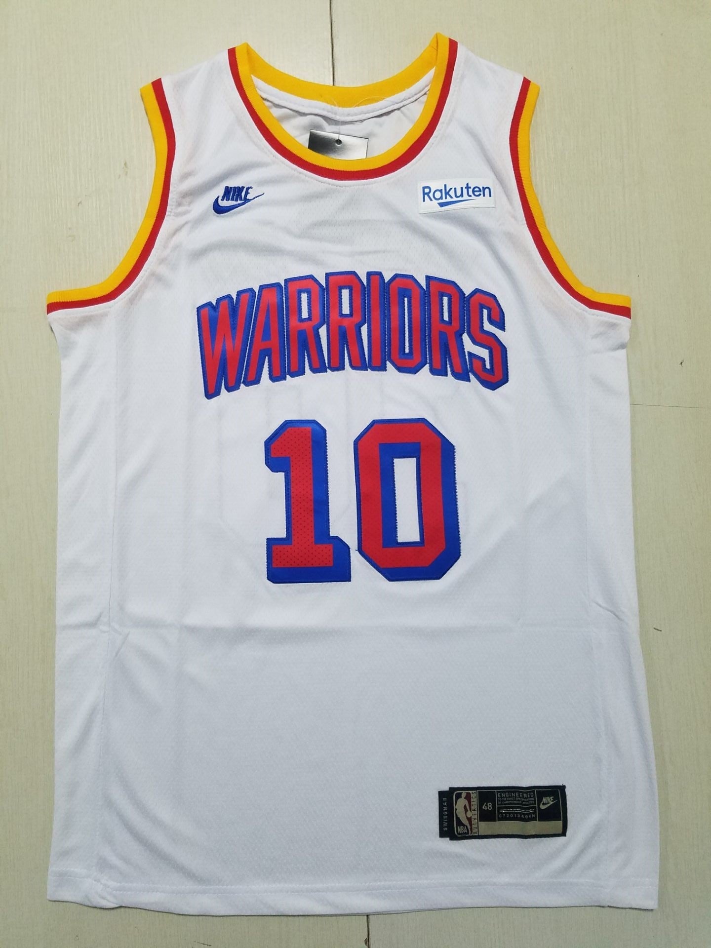 Golden State Warriors 2022 Classic Edition White & Blue Jersey